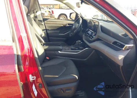 2021 Toyota Highlander Hybrid Platinum from USA, damaged, VIN 5TDEBRCH1MS039740